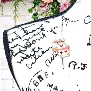 Disney World Resort Alice in Wonderland Disney Pins White Rabbit Bugel